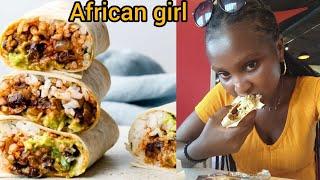 African girl trying Mexican Food for the first time! Unbelievable Reaction #vlog