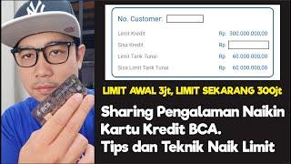 Tips Naik Limit Kartu Kredit Bank BCA - Sharing Naikin Bca Dari 3jt ke 300jt