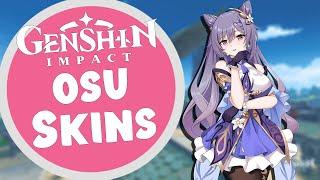 11 Genshin Impact osu! skins