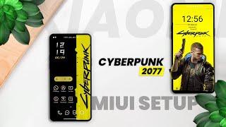 Cyberpunk 2077 Android Setup for Xiaomi/Redmi/Poco Devices | MIUI Themes Only | TechRush #22