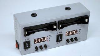 Build Your Own Dual Channel Battery Capacity Tester | DIY Electronics Project