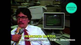 Francisco Santos en 1989