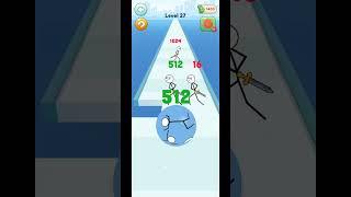 Stickman Roll Level 21 to 30 Gameplay Android/iOS