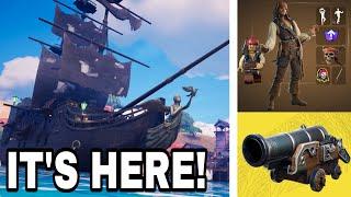 EVERYTHING NEW in the Fortnite x Pirates of the Caribbean Collab Update! 