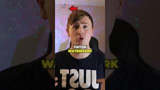 How To Remove Watermark From Tiktok Videos! #tiktok #socialmedia #contenttips