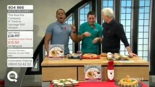 QVC - ANDI PETERS, DALE FRANKLIN & BRETT "I'M NOT GONNA ASK YOU" HORNBY - THE REAL PIE COMPANY