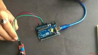 Arduino with Sound Sensor and LED (Tutorial)
