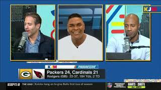 FULL ESPN KJM FULL SHOW 10 29 2021   Max Kellerman reacts to Week 8 Packers defeat Cardinals