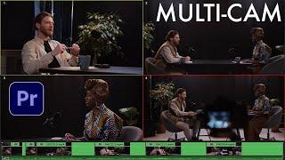 How to Edit Multi Cam Sequences Easily in Adobe Premiere Pro CC (Tutorial)