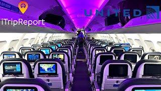 NEW INTERIOR United A319 Economy Class Trip Report