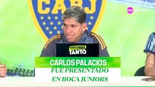 Carlos Palacios fue presentado como nuevo jugador de Boca Juniors - No Es Para Tanto