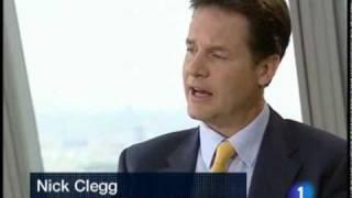 Nick Clegg in Spanish