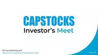 Capstocks Live Current Market Scenario 10.08.2024 | Market Scenario live | Capstocks Live