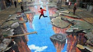 Amazing 3D Street Art Illusion Compilation