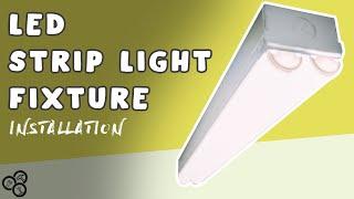 How to Install an LED Strip Light / Workshop & Garage Lighting Upgrade