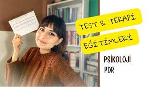 Test & Terapi Eğitimlerine Nereden Başlamalısın? | BDT, Şema, Dinamik, MMPI, WISC-R… #psikoloji #pdr