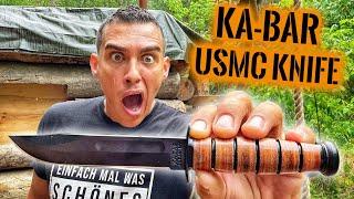 Krass was mit diesem MESSER passiert! - KA-BAR USMC Knife | Messer Test #9 | Survival Mattin