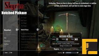 Skyrim: Notched Pickaxe