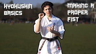 Kyokushin Karate Basics | Making a Proper Fist