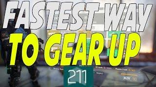 The Division - Gear Up FAST Guide (Over 200 gearscore quick)