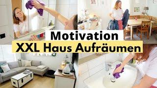 XXL Haus aufräumen  Motivation  Haushalt machen & Ordnung schaffen 