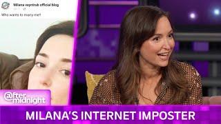 Milana Vayntrub’s Internet Imposter is Proposing to Her Cousins