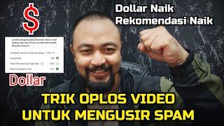 TRIK OPLOS VIDEO TERBARU MENGUSIR SPAM YOUTUBE #dollaryoutube #4000jamtayang