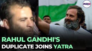 WATCH: Rahul Gandhi's 'Look-Alike' Joins Bharat Jodo Yatra In Uttar Pradesh