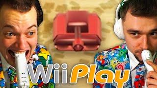 Das Wii Play Panzer-Minispiel hat uns wieder gebrochen...