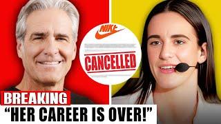 2 minutes ago : Nike CEO SUSPENDS Caitlin Clark's Contract After WNBA Elimination!