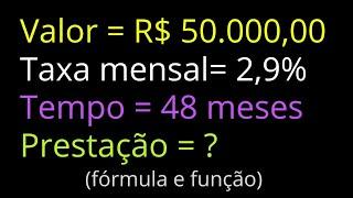 Como Calcular o Valor da Prestação de Financiamento de Veículos - Passo a Passo