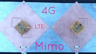 Мощная антенна для интернета  MIMO 4G LTE