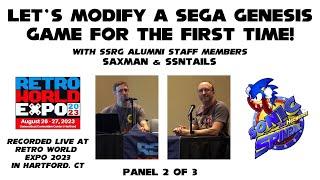 Let's modify a SEGA Genesis game for the first time! - Retro World Expo Aug 26, 2023