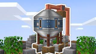 SteamPunk Minecraft Modpack EP22 Create Lava Automation & Immersive Engineering Power