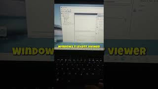 windows 11 event viewer shortcut #shorts #windows11 #pc