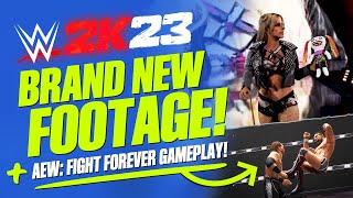 WWE 2K23: New Gameplay, Roster Changes & Updates Revealed, Plus New AEW: Fight Forever Gameplay!