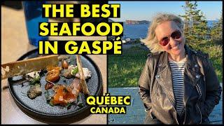 The Best Seafood in Gaspé | Québec, Canada Road Trip