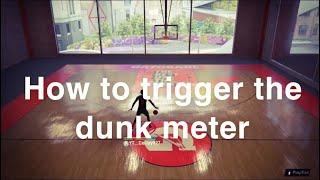 How To Trigger The Dunk Meter In NBA 2K23