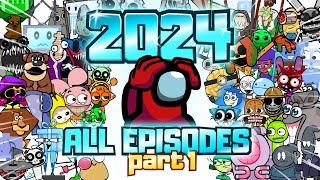 Mini Crewmate Kills All Episodes in 2024 Compilation - Part 1 | Among Us