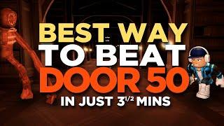 The Best Way to Beat DOOR 50 On Roblox Doors