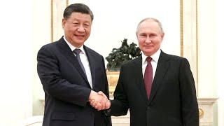 Путин и Си Цзиньпин провели встречу в Кремле