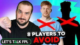 8 FPL PLAYERS TO AVOID | Fantasy Premier League Tips 2024/25