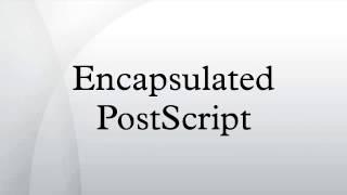 Encapsulated PostScript