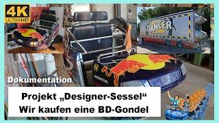 Projekt "Designer-Sessel" - Wir kaufen eine Break-Dance Gondel - Dom Dancer - Red Bull - 4K