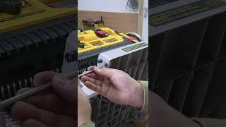 Planer Folding Table for DeWALT 735 - installation#dewalt #unboxing #accessories