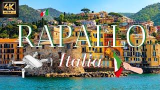 Rapallo Italia: Beautiful Drone & Aerial Video Tour of Rapallo Citta Italy in 4k