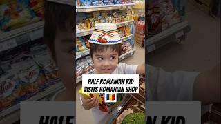 Half Romanian Kid Visits Romanian Shop in Nürnberg Germany | La Costache, Nürnberg #romanianshop