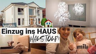 Einzug ins Haus! HAUSTOUR | ROOMTOUR | Umzugschaos  |MAYRA JOANN