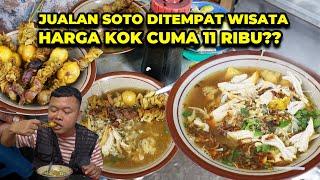 PALING LARIS! SOTO AYAM 11 RIBU KOMPLIT, SATE URITANNYA BESAR-BESAR!