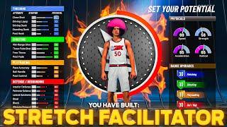 THIS RARE “STRETCH FACILITATOR” BUILD WILL BREAK NBA 2K22! BEST PF BUILD NBA 2K22 CURRENT GEN!